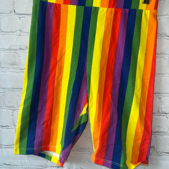 divided by h&m rainbow stretchy shorts size S - Picture 3 of 5